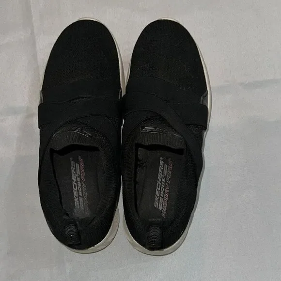 Skechers BOB’s Black Slip-On Sneakers Size 8.5 - Picture 8 of 11